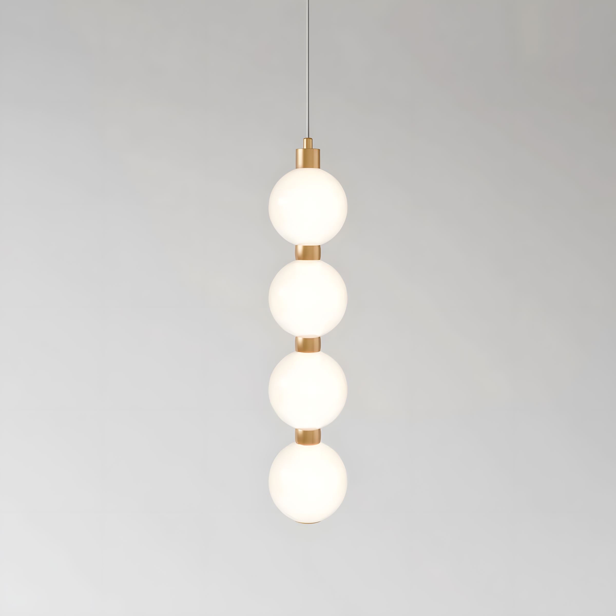 Stacked Sphere Pendant Light - view 13