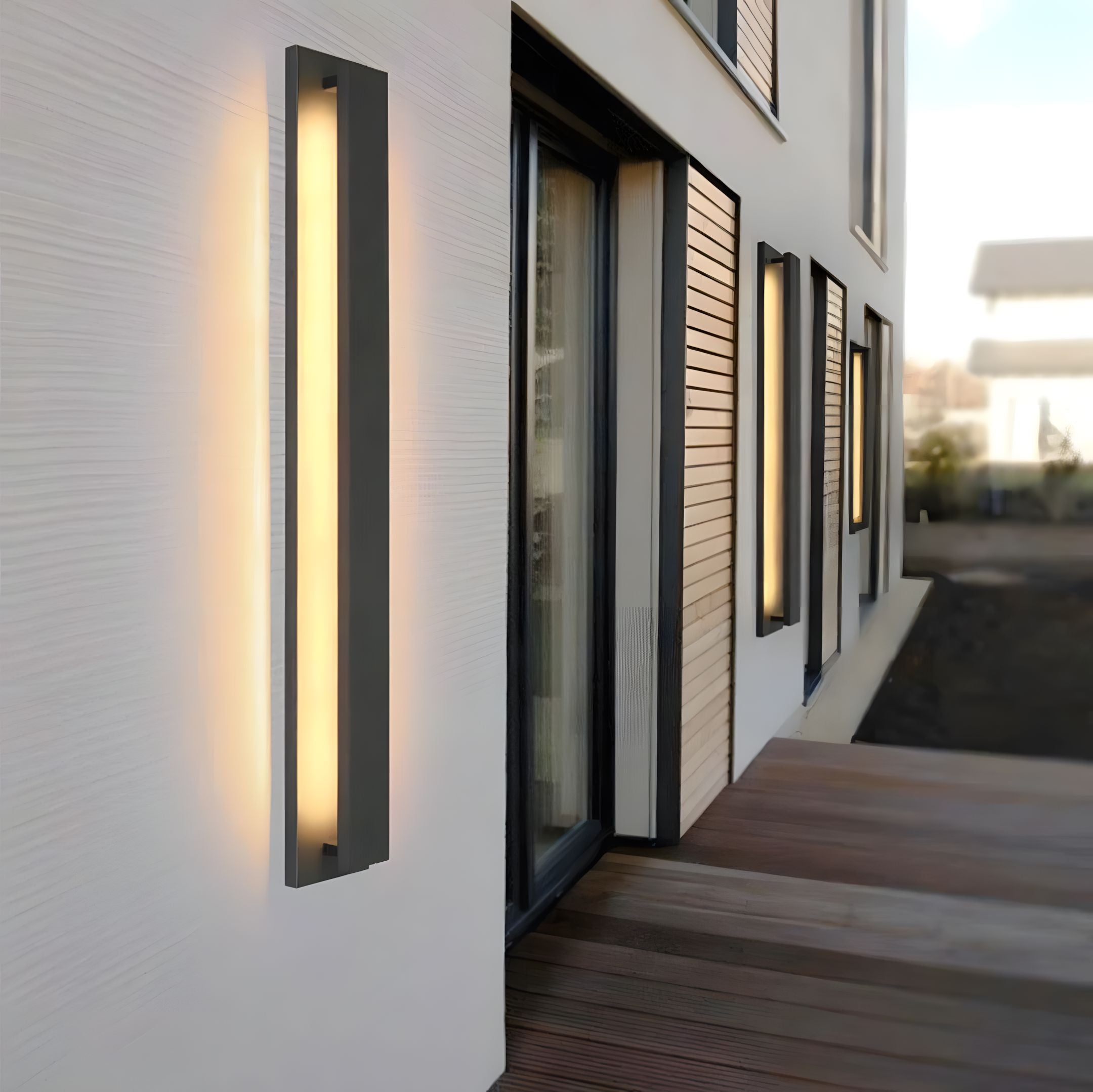 Stainless Steel Linear LED Wall Light - view 22