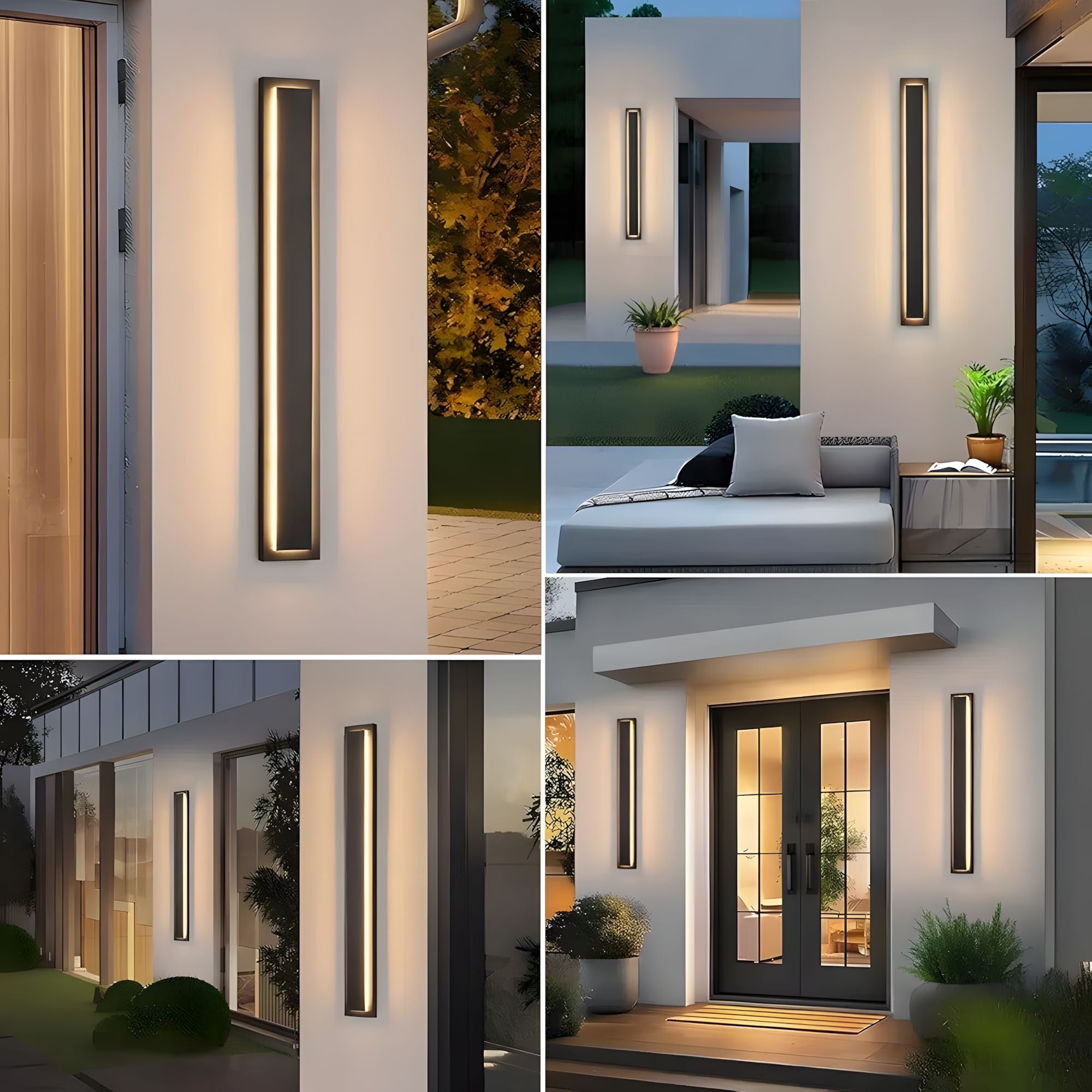 Stainless Steel Linear LED Wall Light - view 4