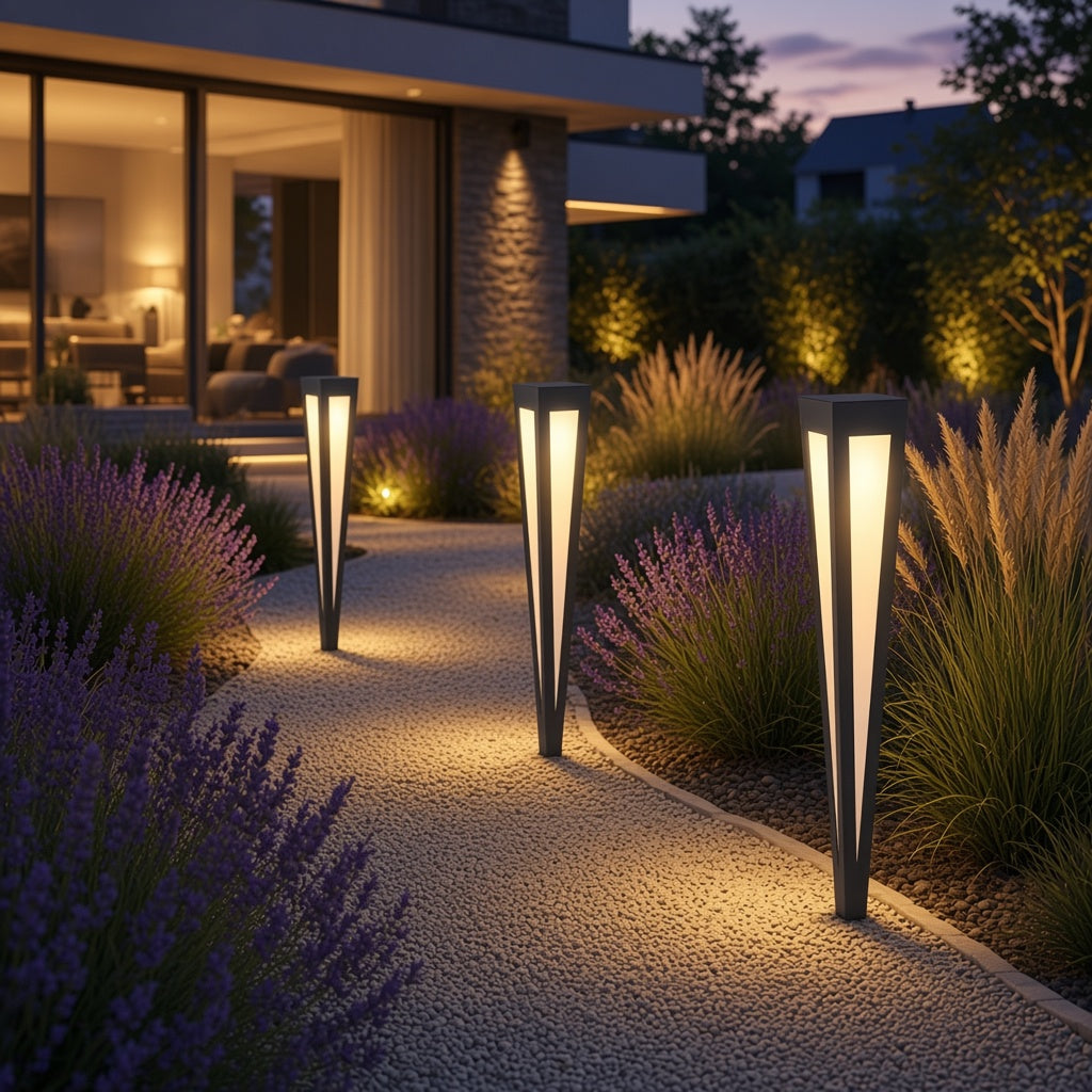Tapered LED Garden Path Light