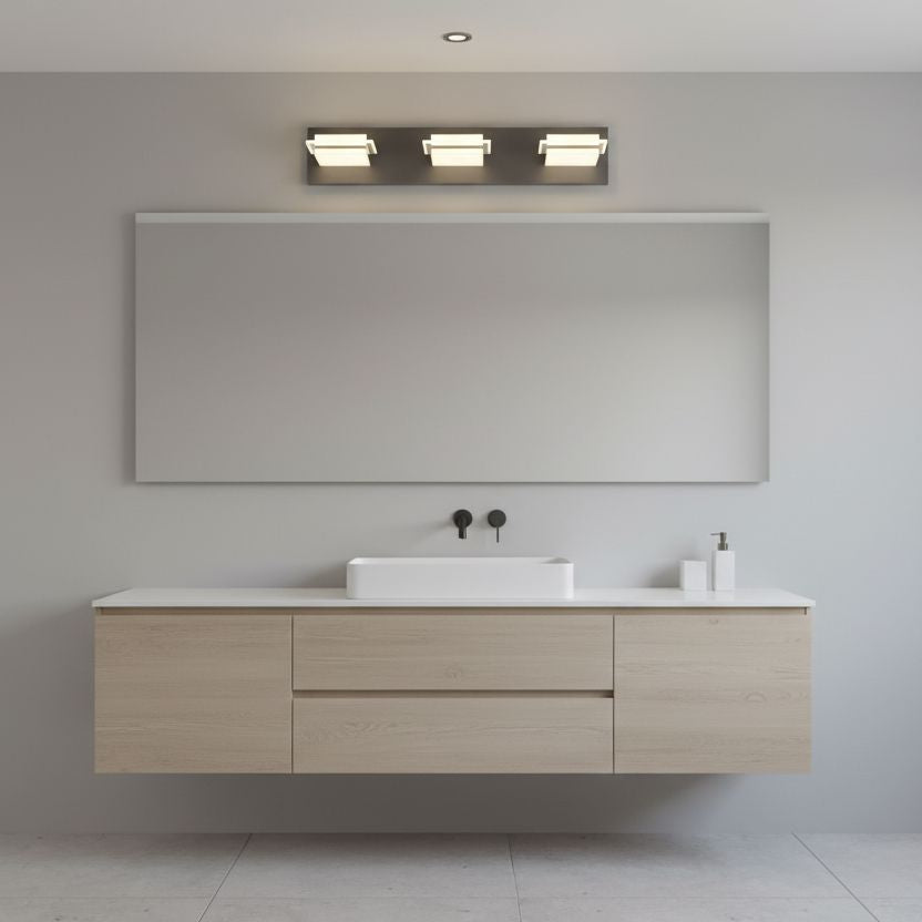 Three Panel LED Vanity Light - view 10