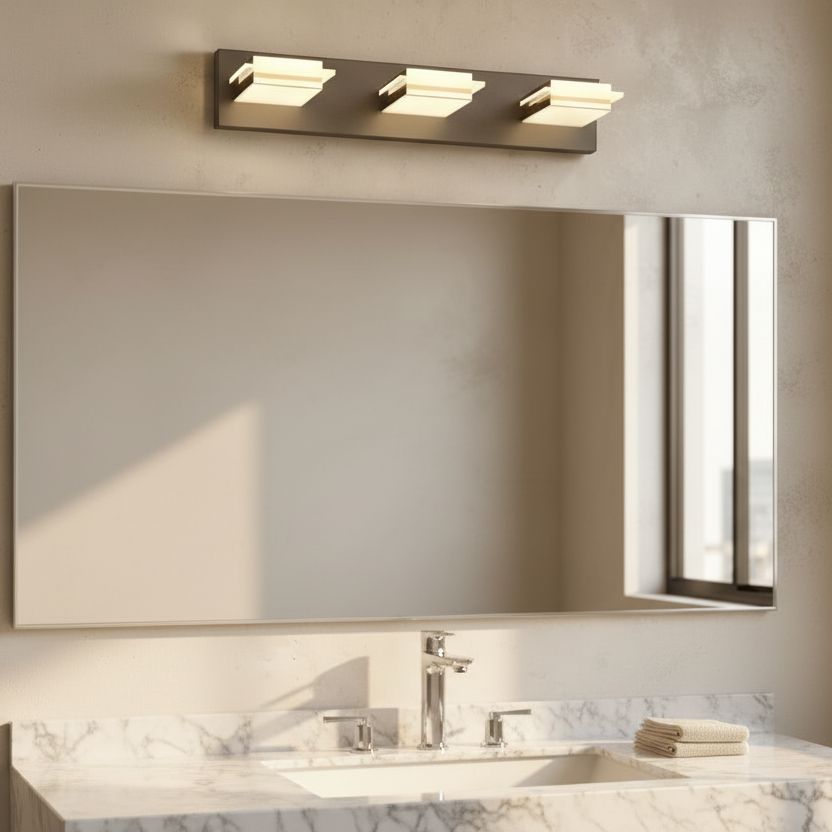 Three Panel LED Vanity Light - view 12