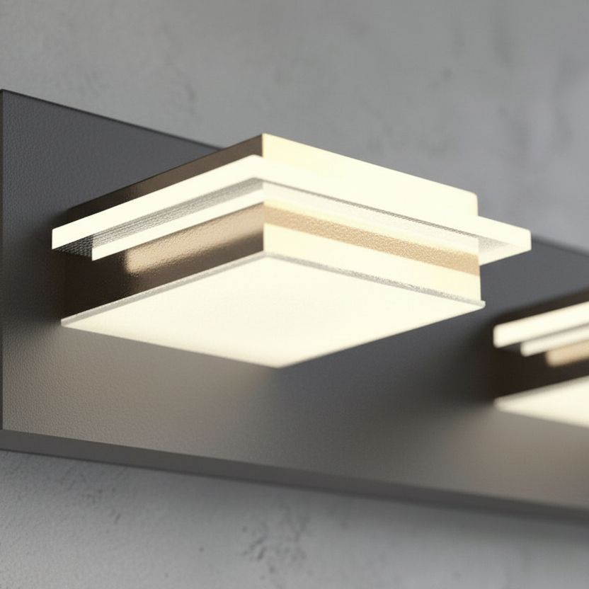Three Panel LED Vanity Light - view 2
