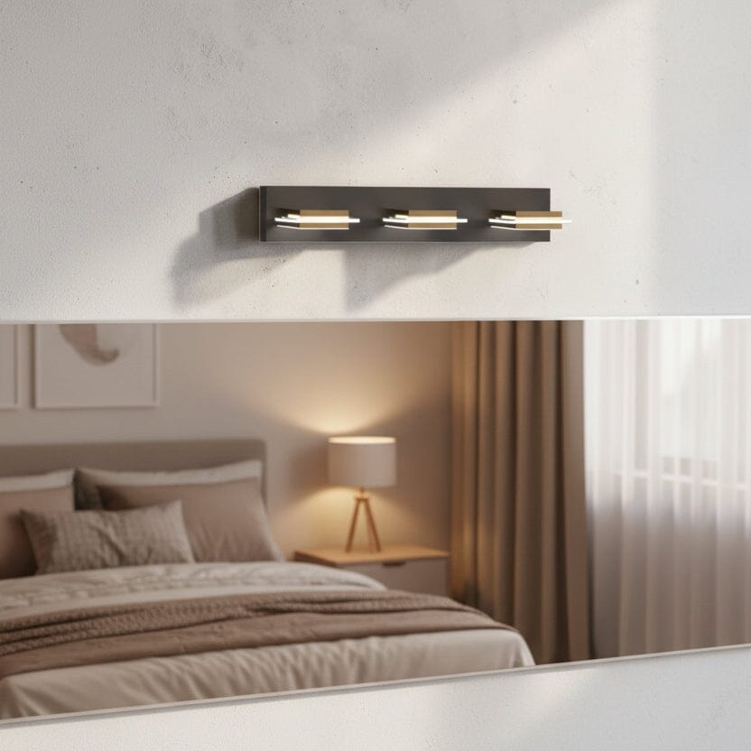 Three Panel LED Vanity Light - view 3