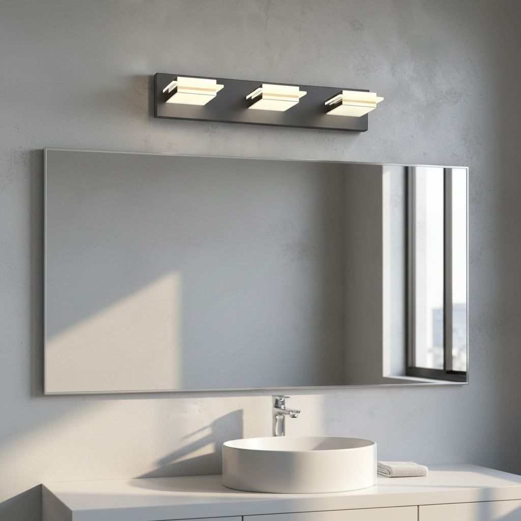 Three Panel LED Vanity Light - view 4