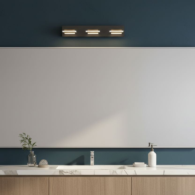 Three Panel LED Vanity Light - view 9
