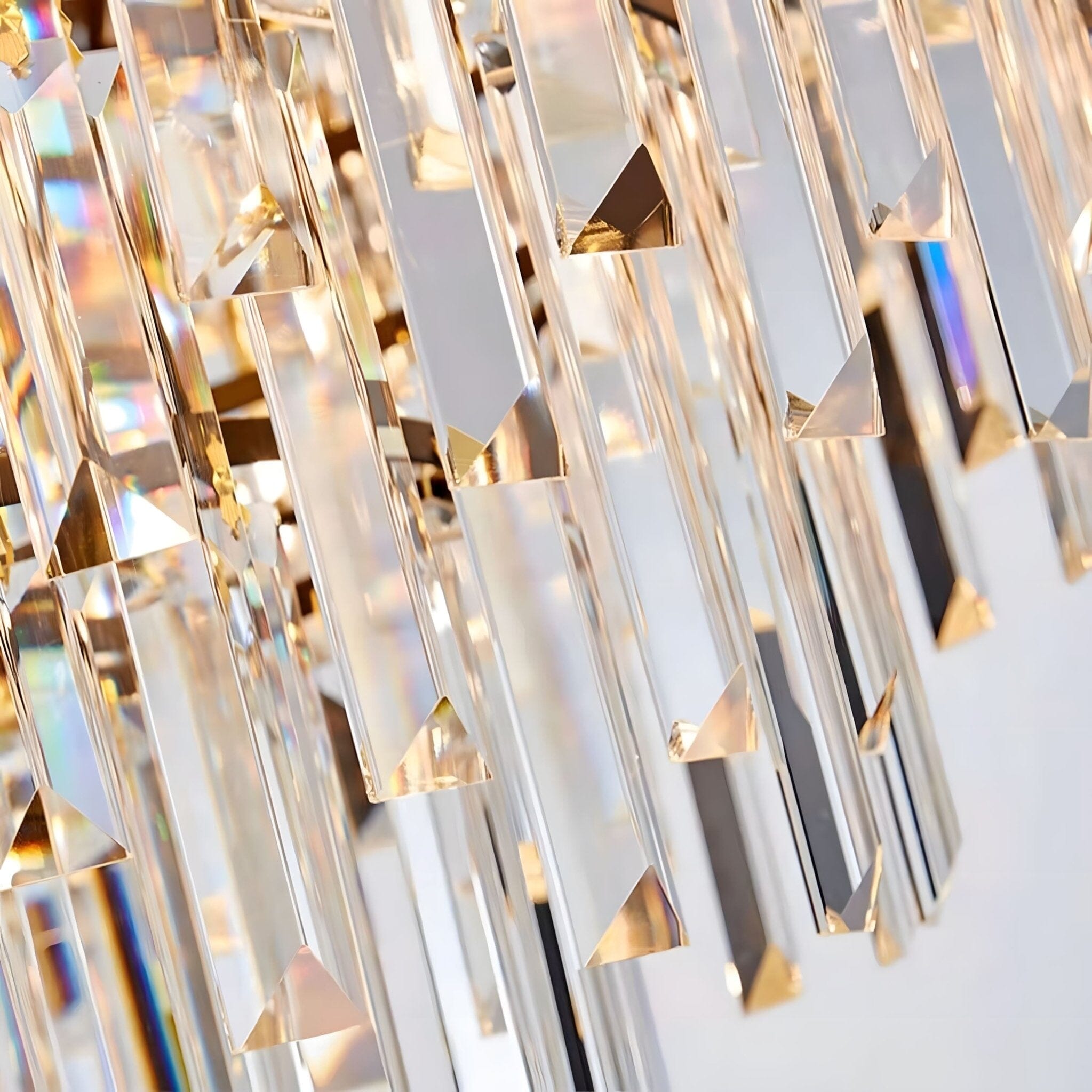Tiered K9 Crystal Black and Gold Chandelier - view 15