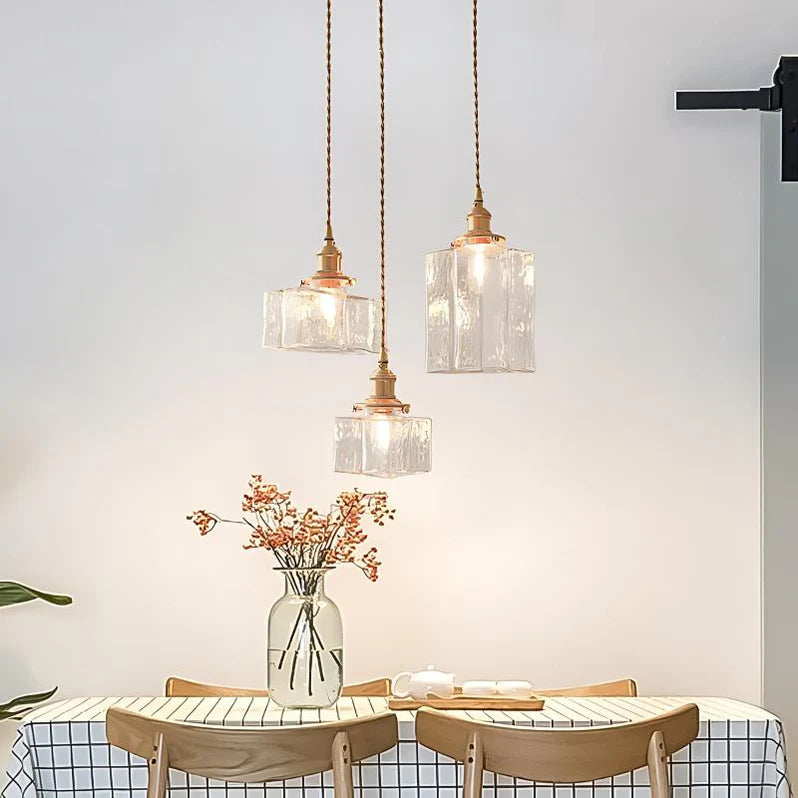 Glamourous Cube Pendant Light