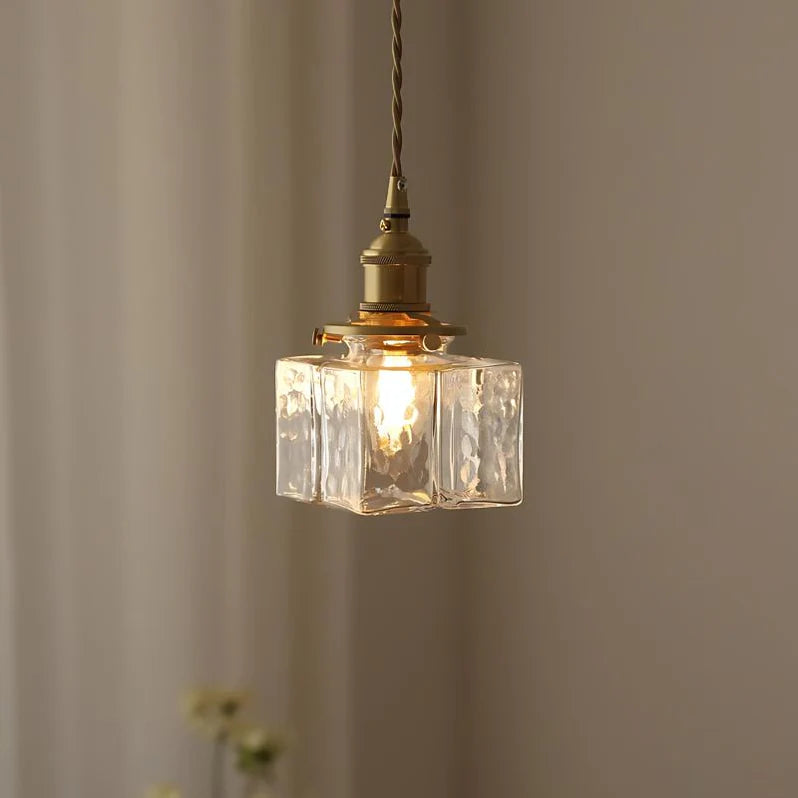 Glamourous Cube Pendant Light