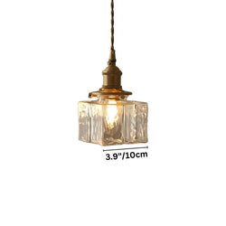 Glamourous Cube Pendant Light