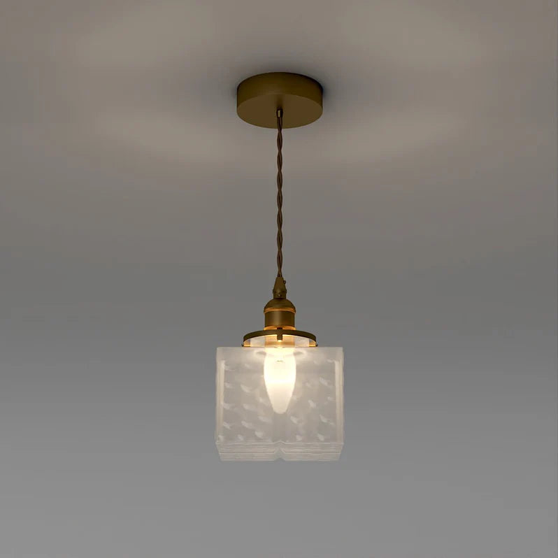 Glamourous Cube Pendant Light