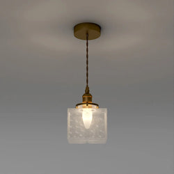 Glamourous Cube Pendant Light