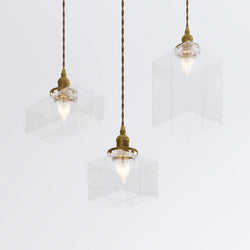 Glamourous Cube Pendant Light