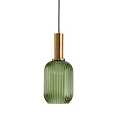 Elegant Fluted Pendant Light