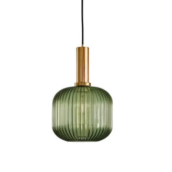 Elegant Fluted Pendant Light