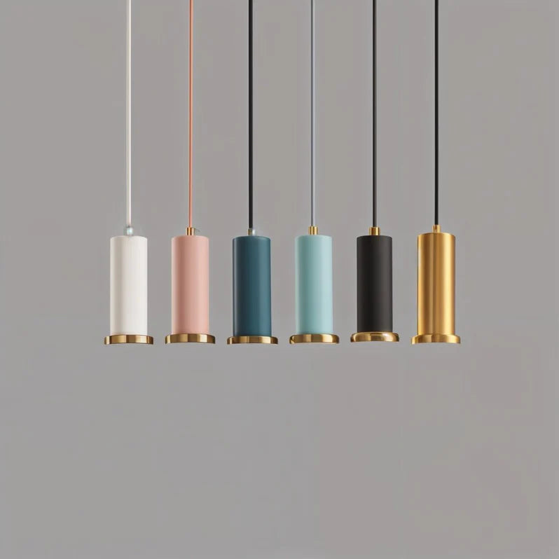 Elegant Fluted Pendant Light