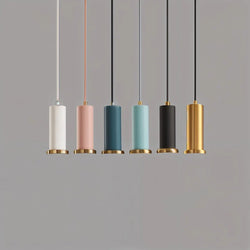 Elegant Fluted Pendant Light