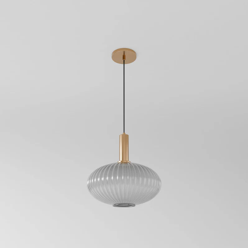 Elegant Fluted Pendant Light