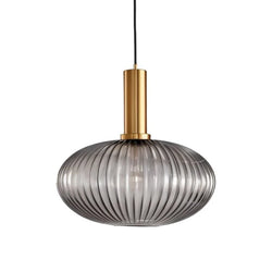 Elegant Fluted Pendant Light