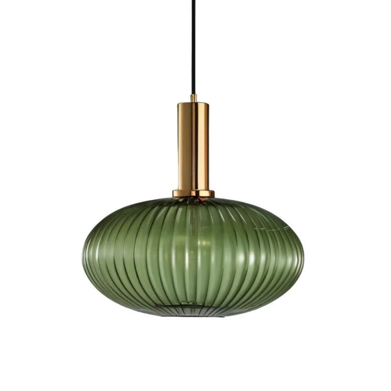 Elegant Fluted Pendant Light