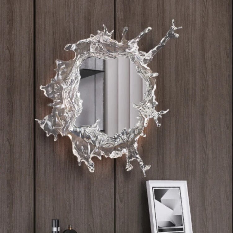 Water Splash LED Wall Mirror - variant