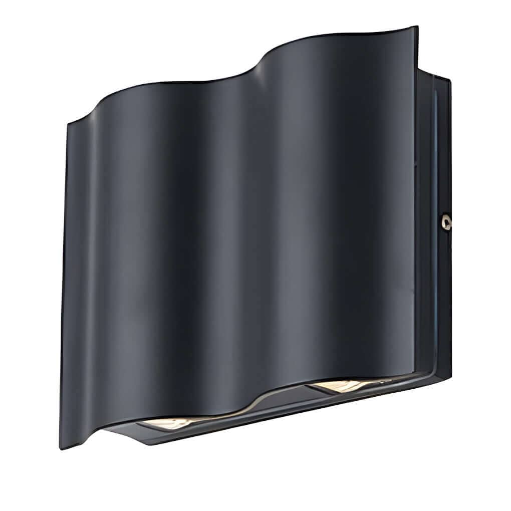 Wave Design Up & Down Wall Sconce - view 10