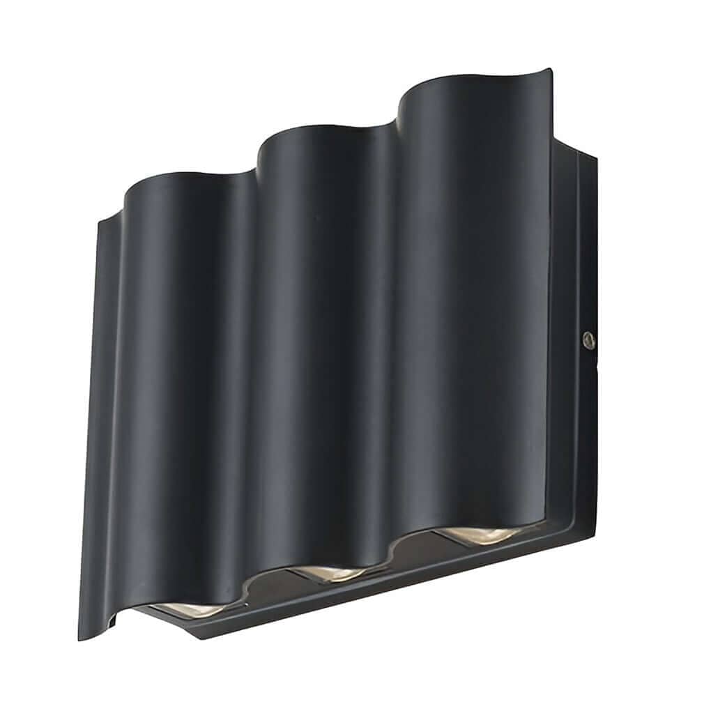 Wave Design Up & Down Wall Sconce - view 11