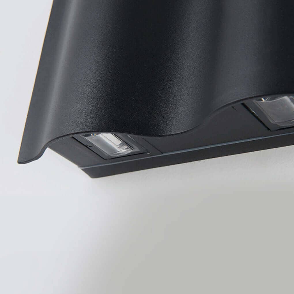 Wave Design Up & Down Wall Sconce - view 7