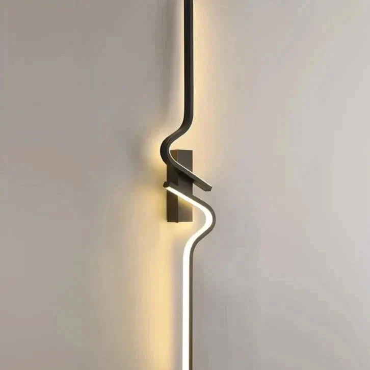 Wavy Linear LED Wall Light - view 8