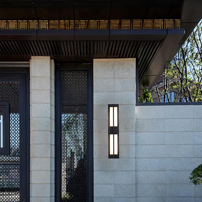 Elegant Copper Alabaster Wall Lamp